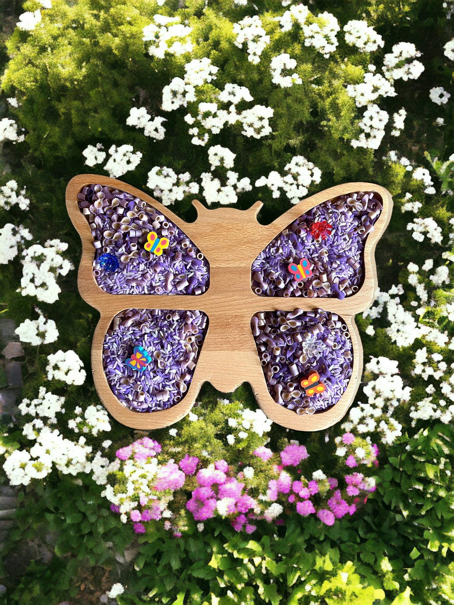 **Pre-order (Ships in 3-4 Weeks)**Beechwood Sensory Sorting Tray