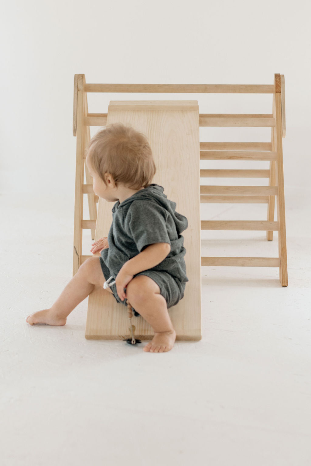 DICOUNTED/FLAWED Small Wooden climbing triangle