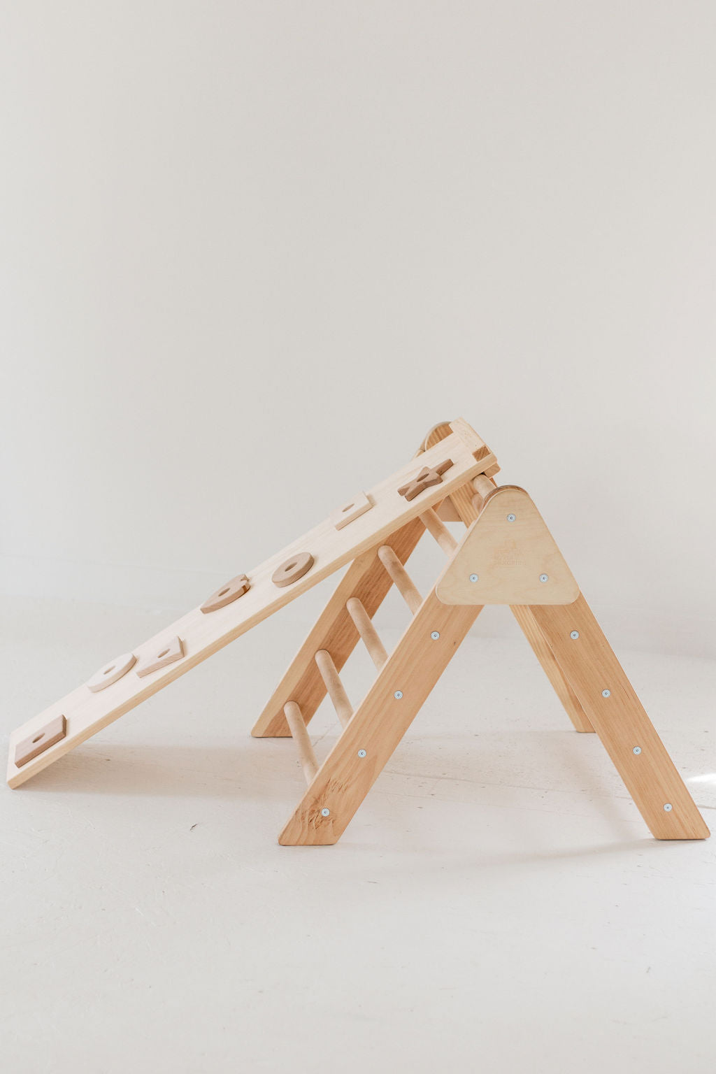 DICOUNTED/FLAWED Small Wooden climbing triangle