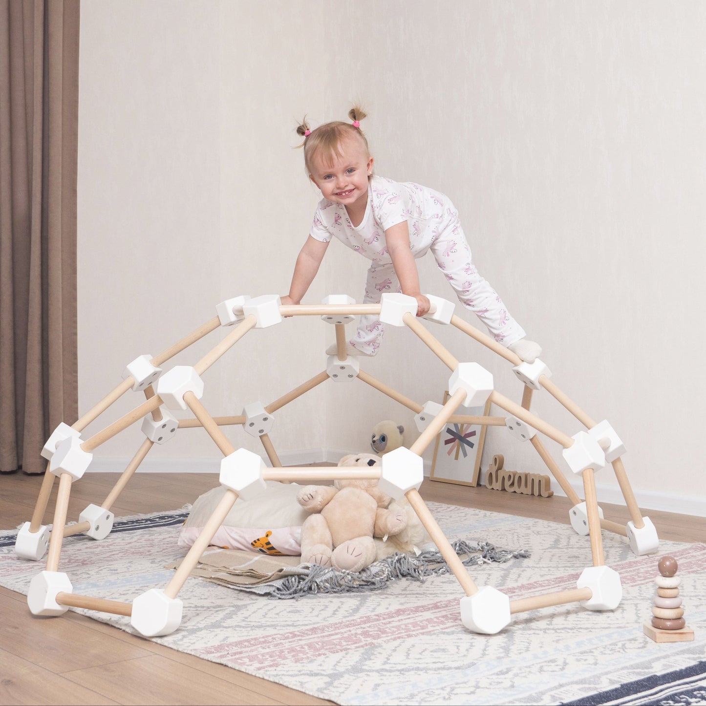 Wooden Climbing Dome