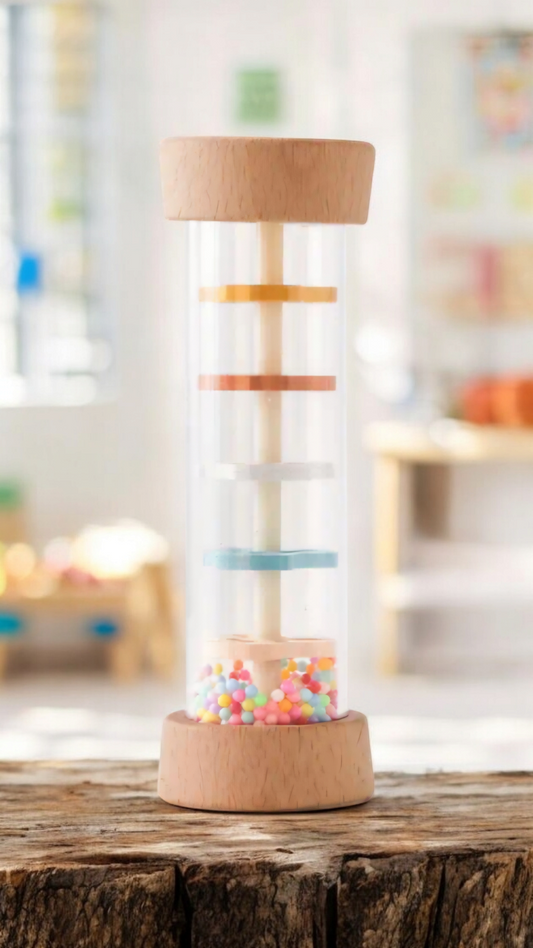 Wooden Rain Stick Musical Toy