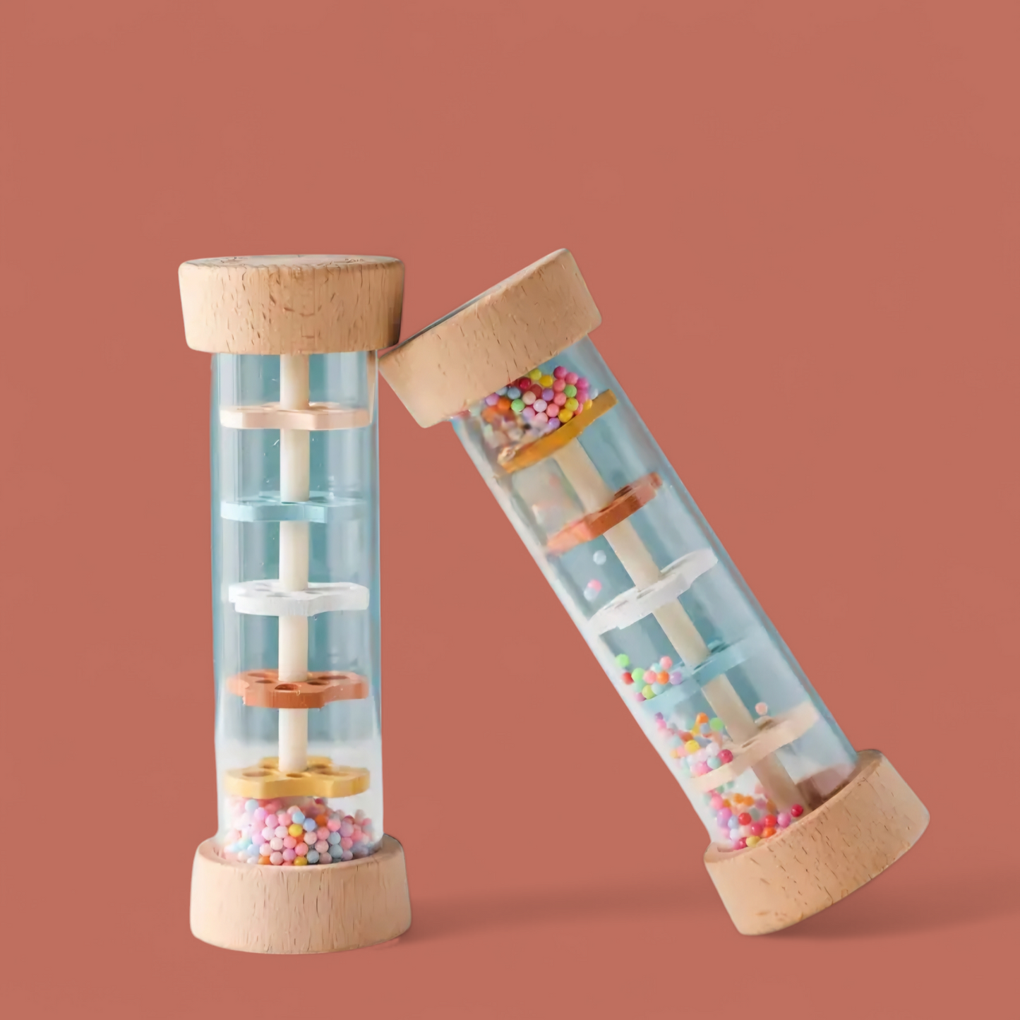 Wooden Rain Stick Musical Toy