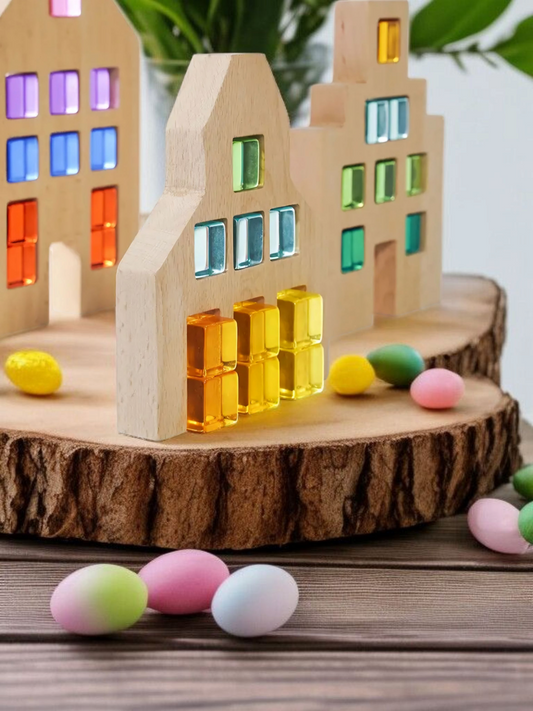Wooden House Frames - Creative Building Fun!