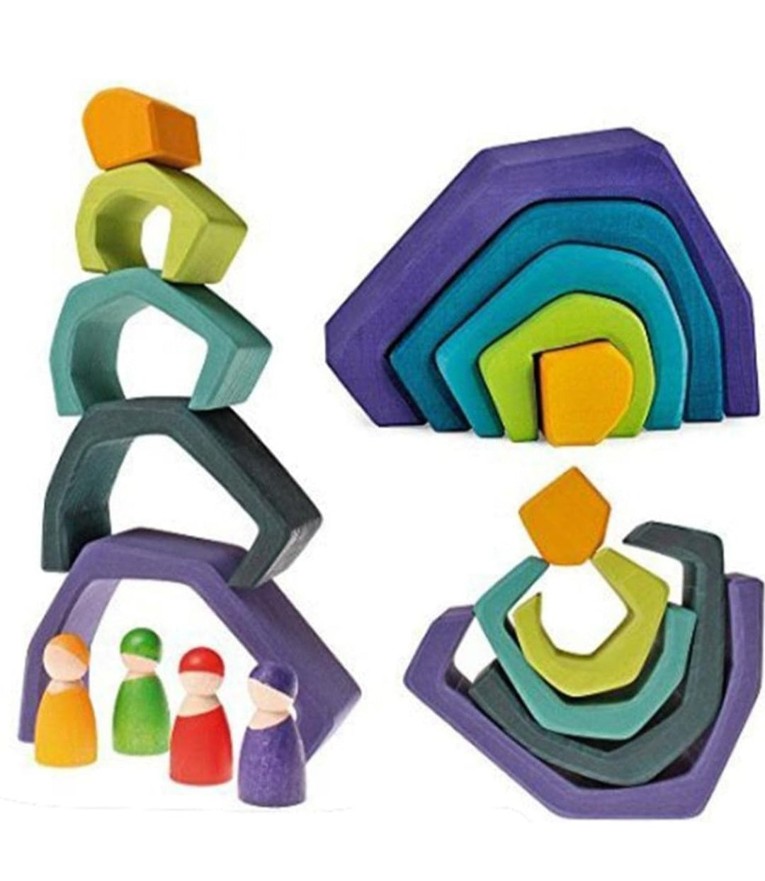 Earth Element Nesting  Blocks