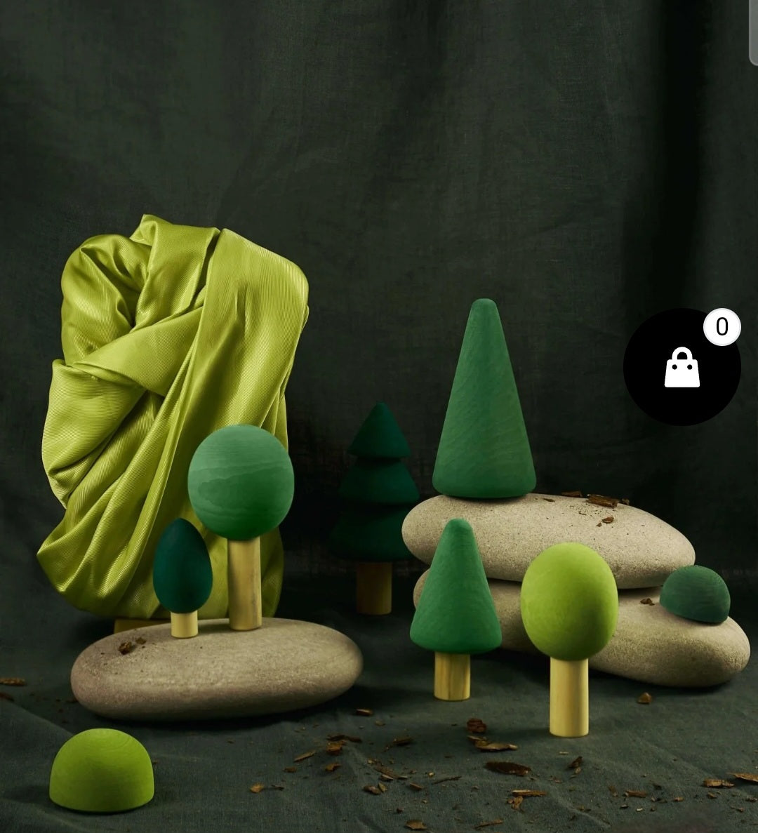 Wooden Forest Set