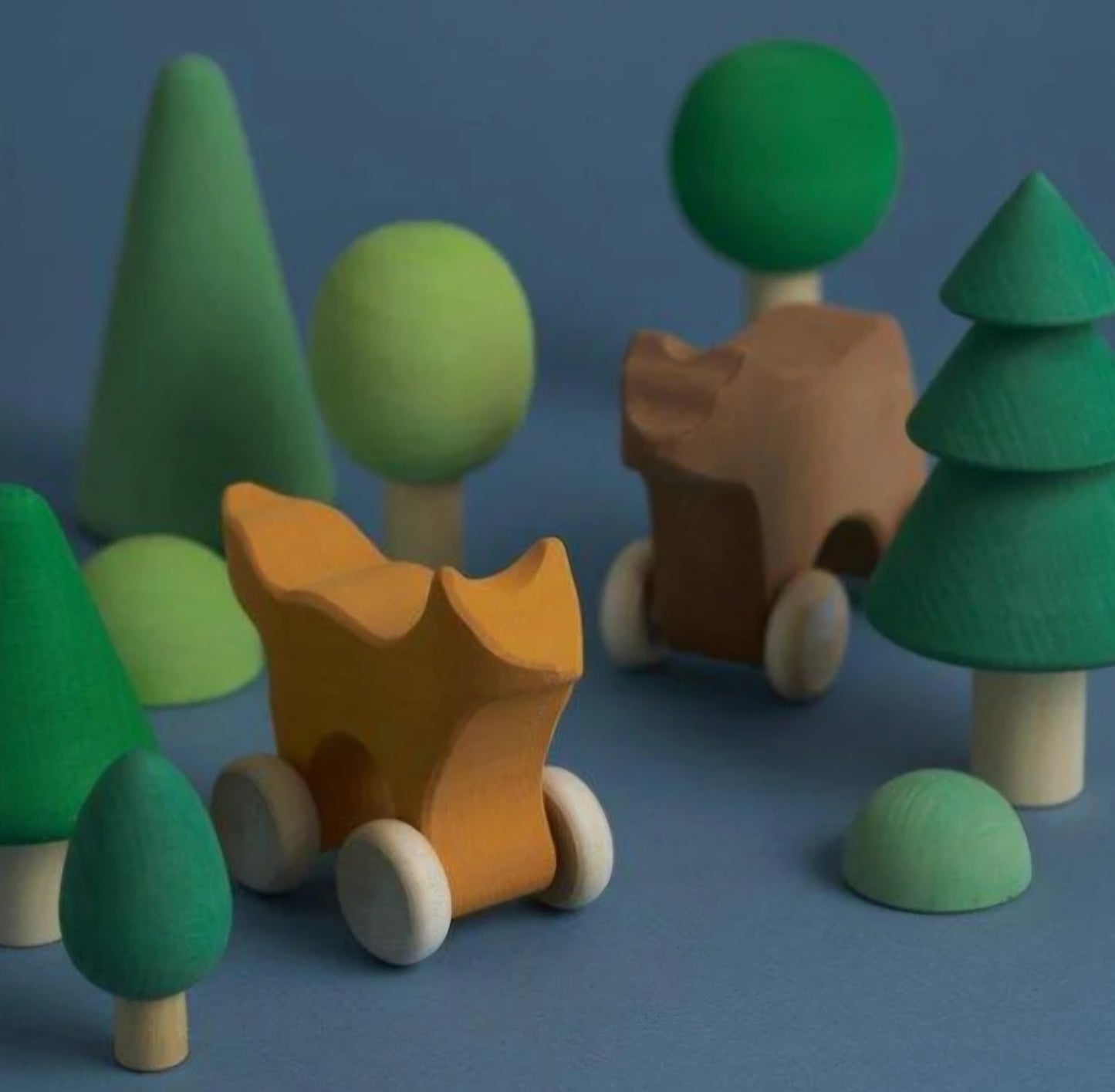 Wooden Forest Set