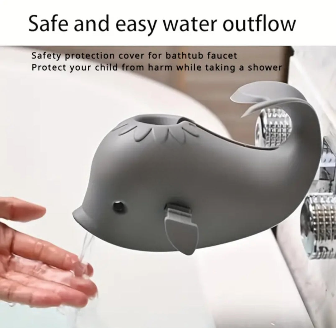 Safe and Fun Whale Faucet Cover for Kids