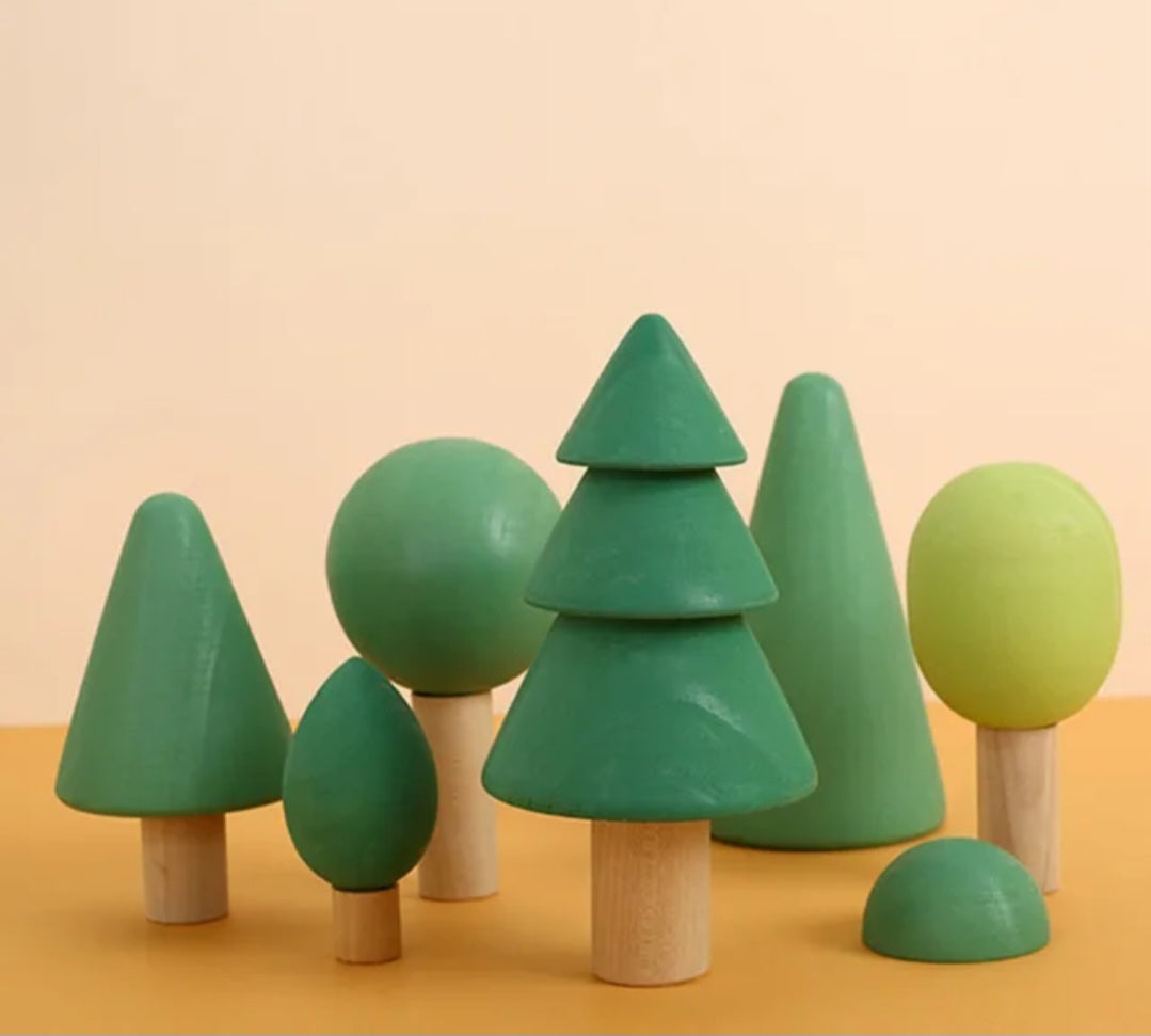 Wooden Forest Set