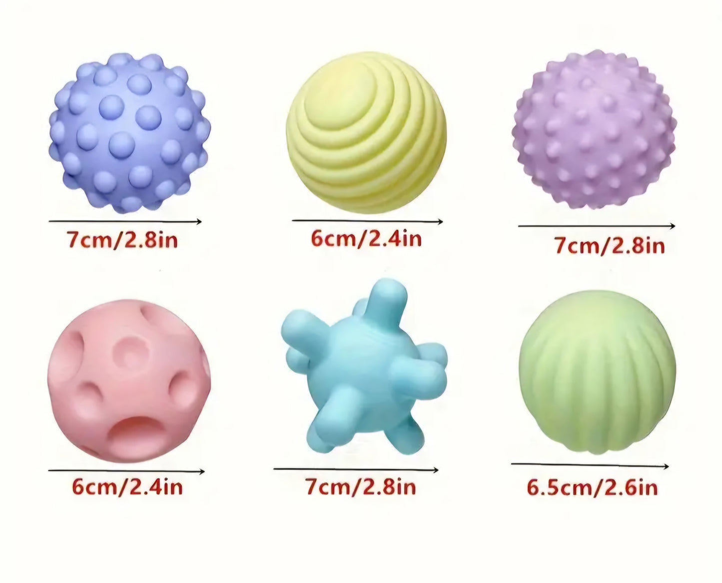 Infant Toddler Tactile Ball Set