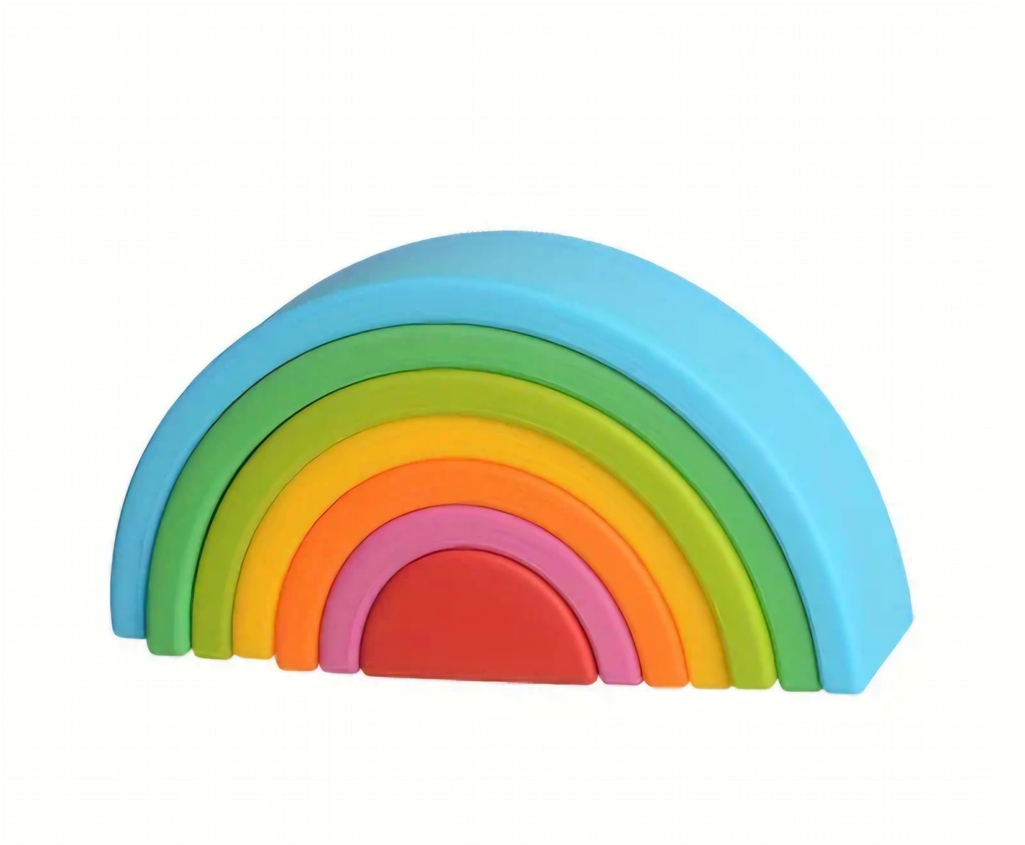 Silicone Rainbow Stacker