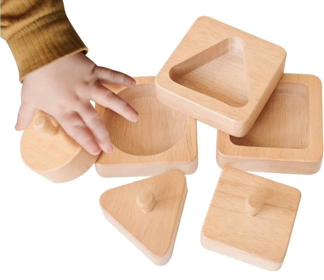 Montessori Wooden Shape Puzzles