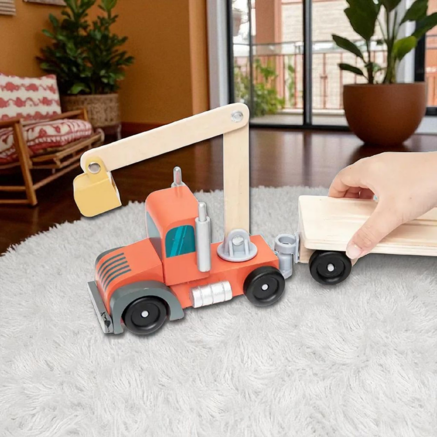Construction Transport Truck & Vehicle Set