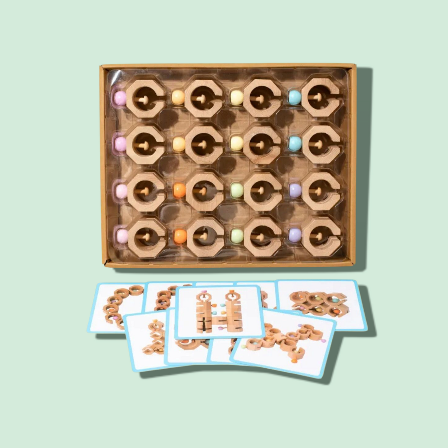 Montessori Shape Matching & Stacking Toy