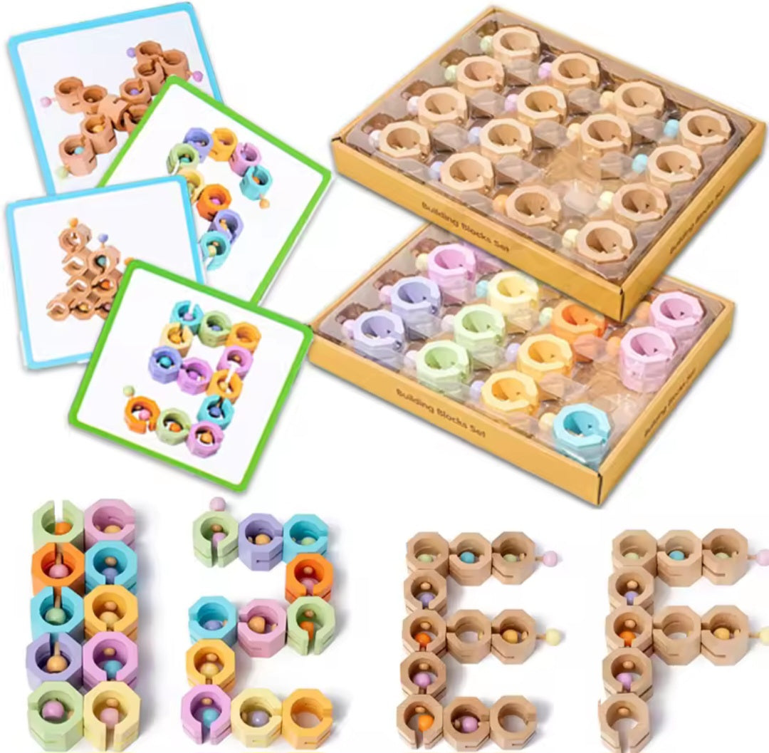 Montessori Shape Matching & Stacking Toy