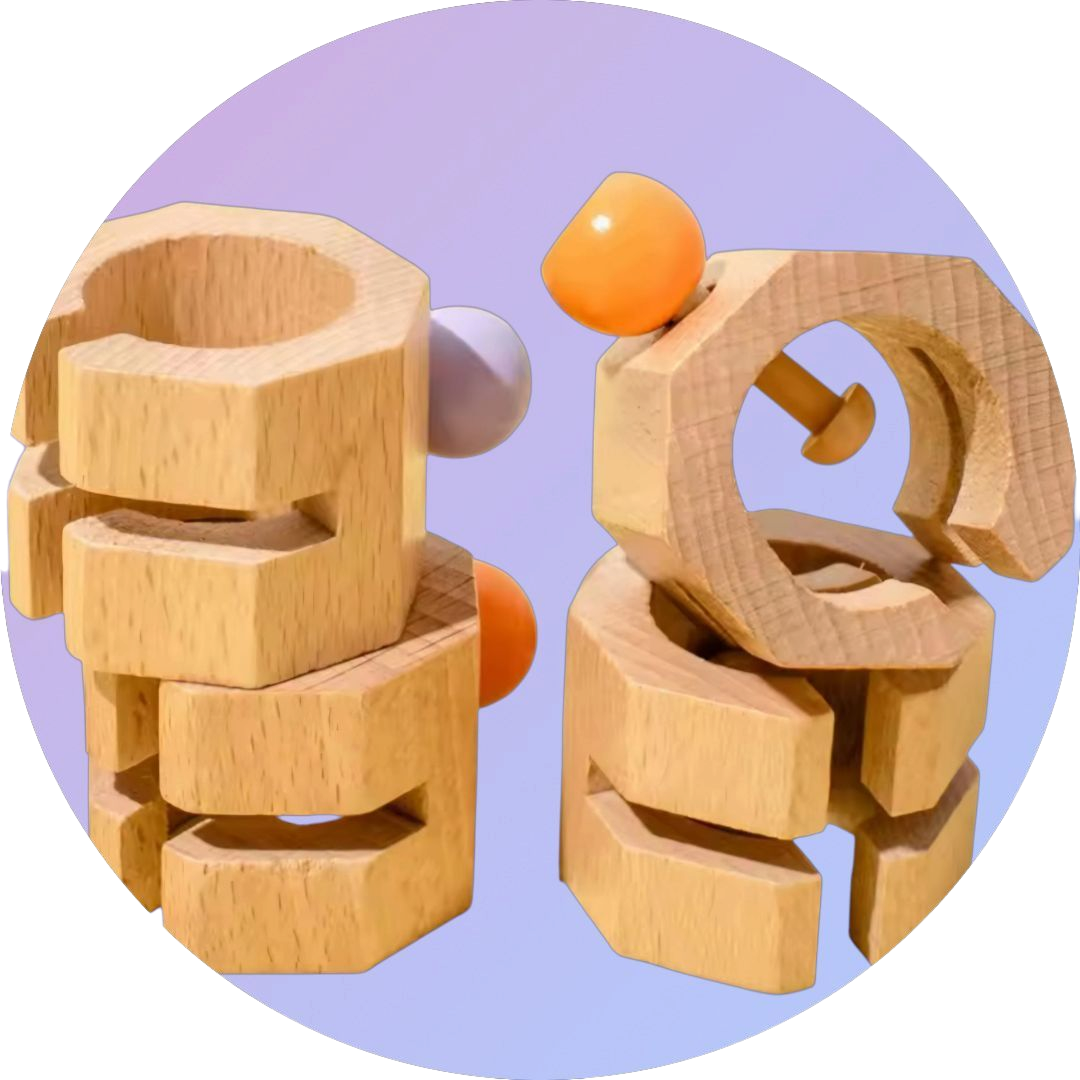 Montessori Shape Matching & Stacking Toy