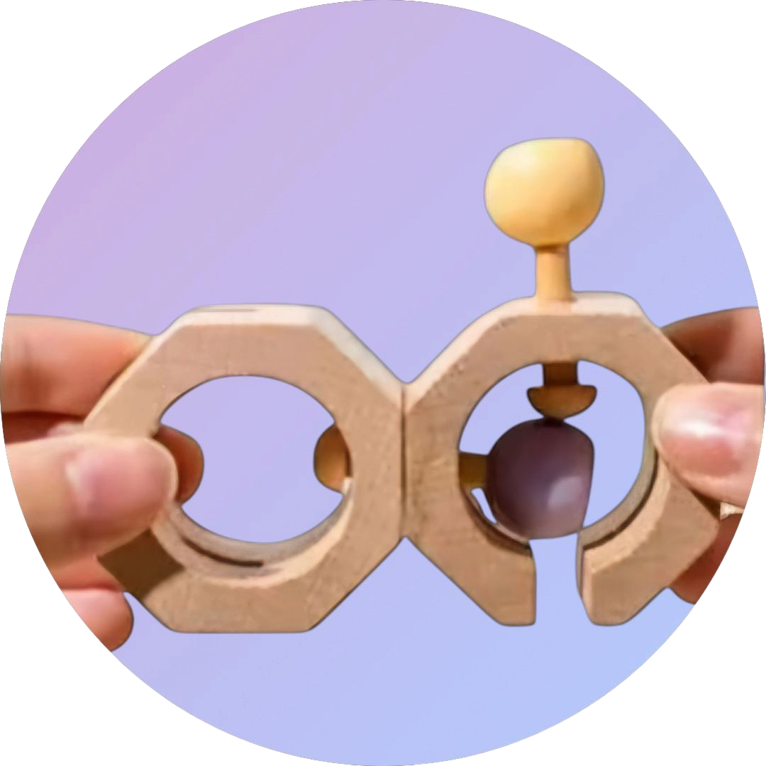 Montessori Shape Matching & Stacking Toy