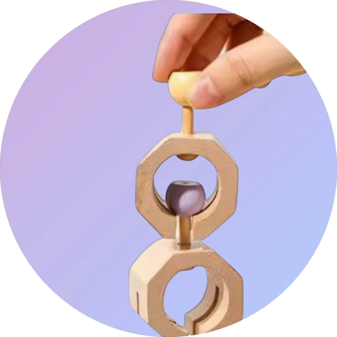 Montessori Shape Matching & Stacking Toy