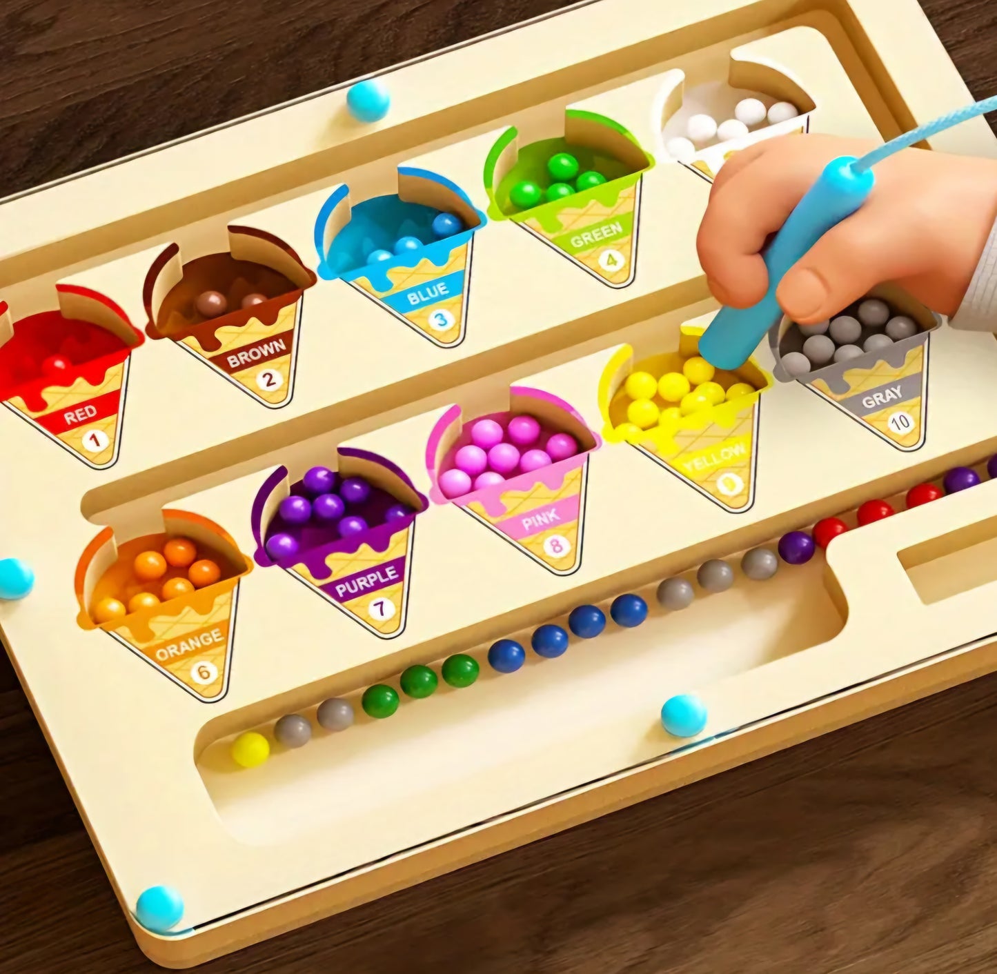 Magnetic Marble Maze Boards