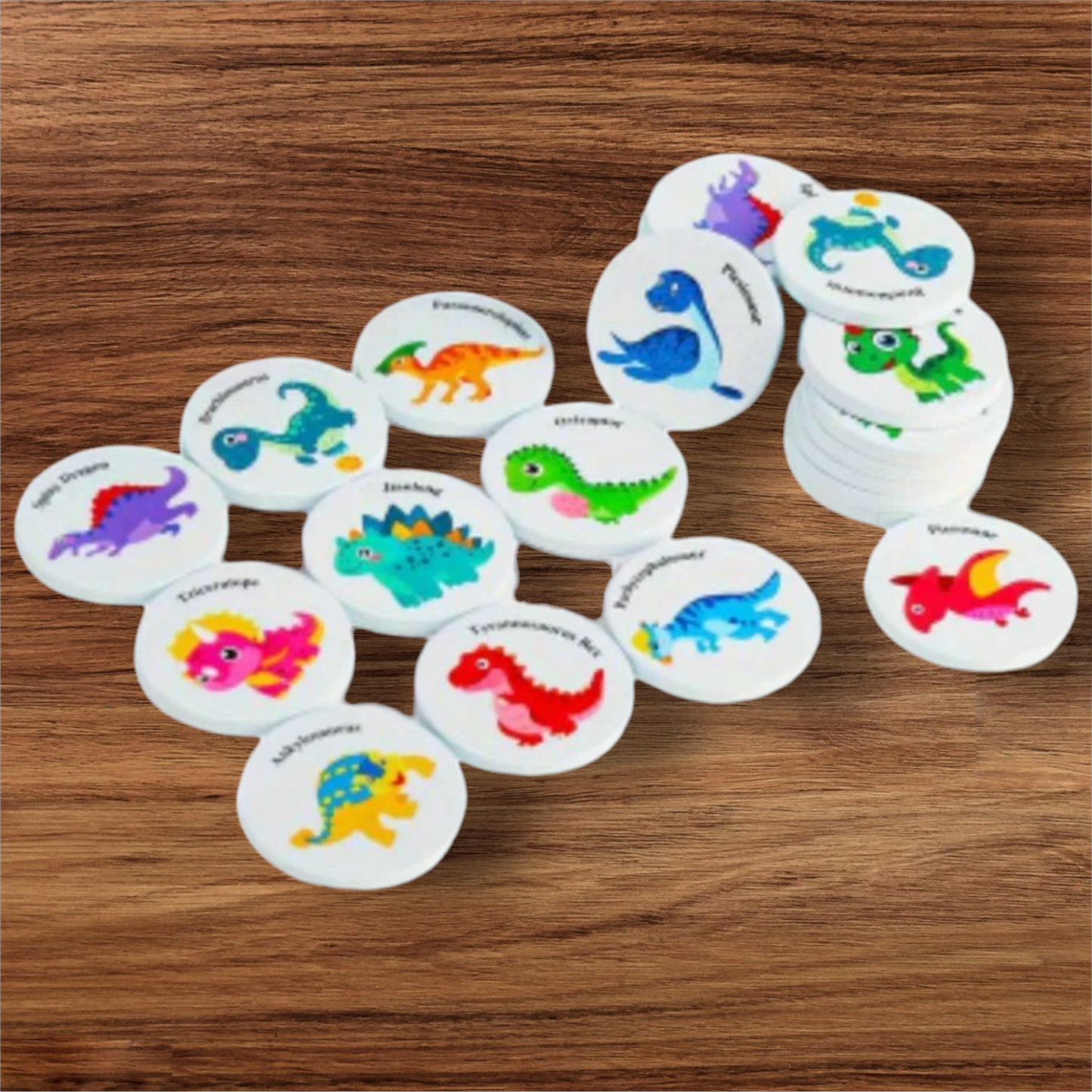 Wooden Memory Match Game