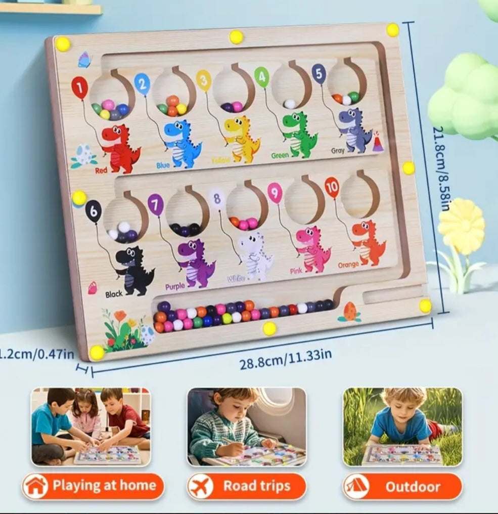 Magnetic Marble Maze Boards