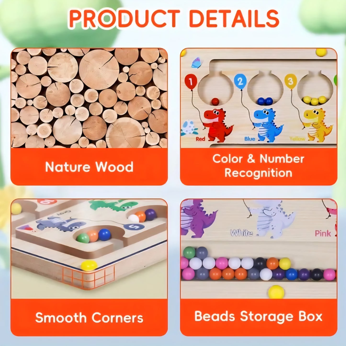 Magnetic Marble Maze Boards