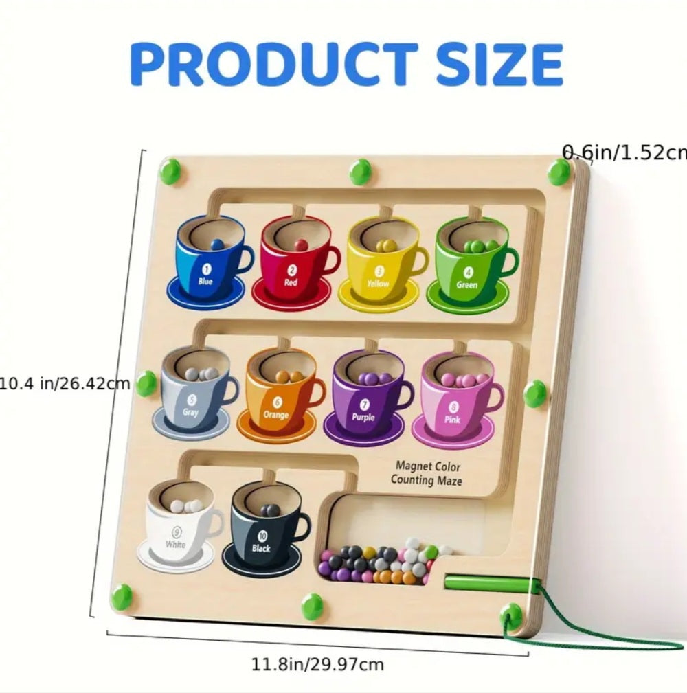 Magnetic Marble Maze Boards