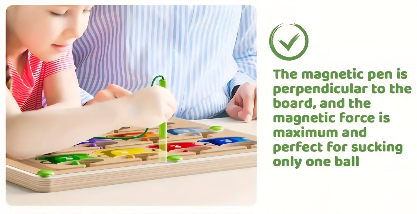Magnetic Marble Maze Boards