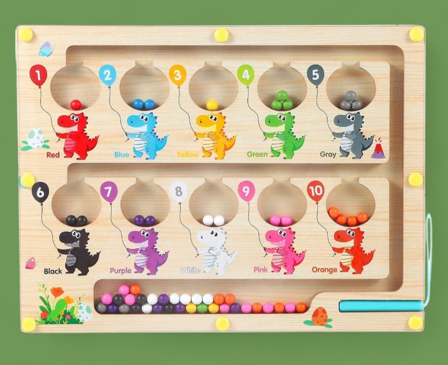 Magnetic Marble Maze Boards