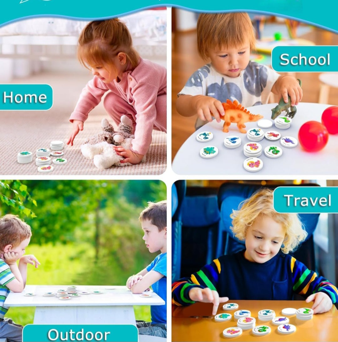 Wooden Memory Match Game