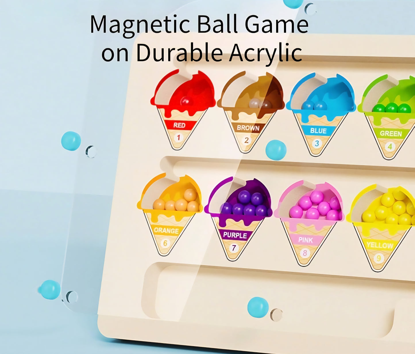 Magnetic Marble Maze Boards