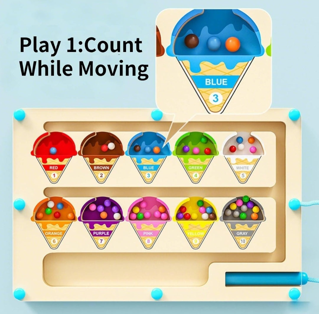 Magnetic Marble Maze Boards