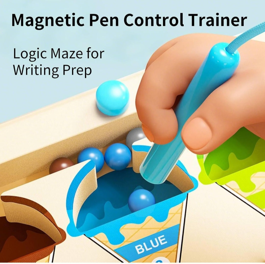 Magnetic Marble Maze Boards