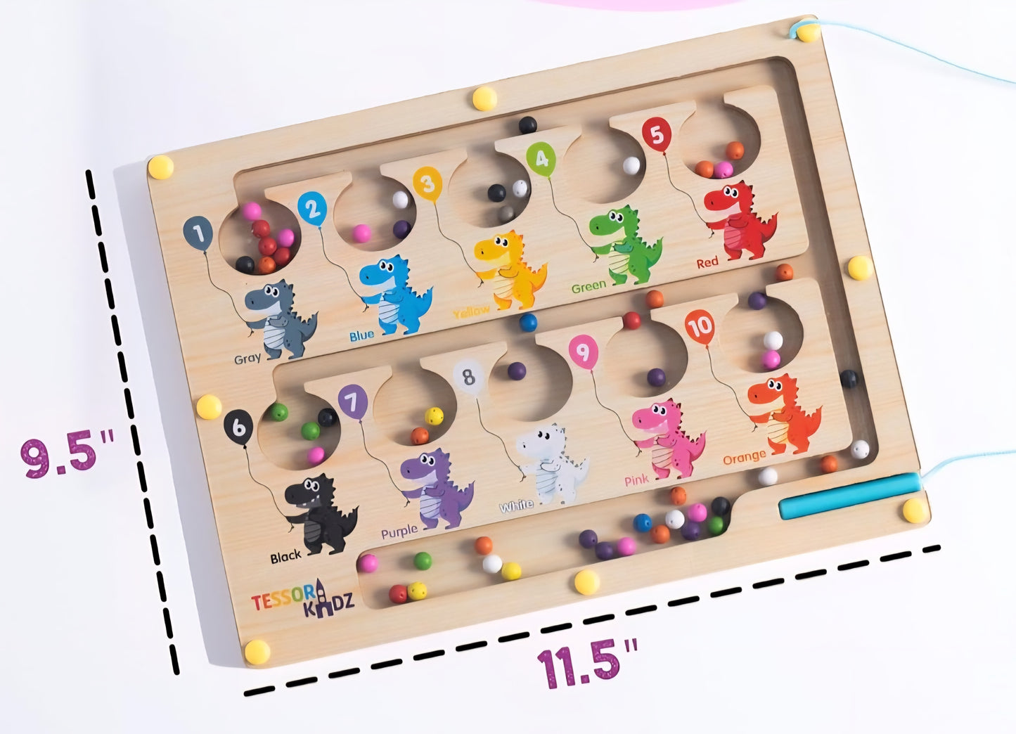 Magnetic Marble Maze Boards