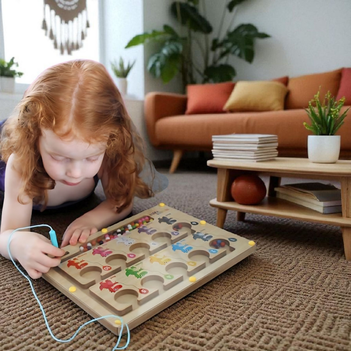 Magnetic Marble Maze Boards