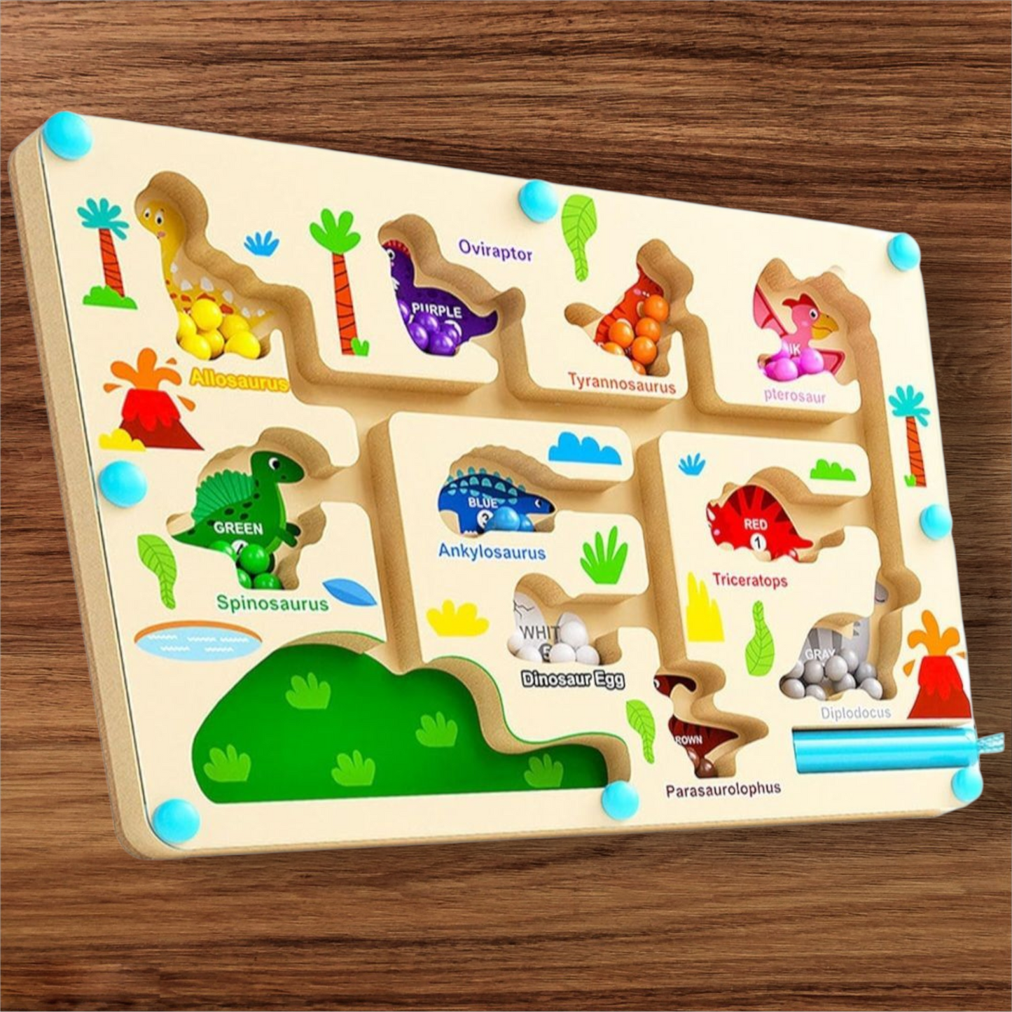Magnetic Marble Maze Boards