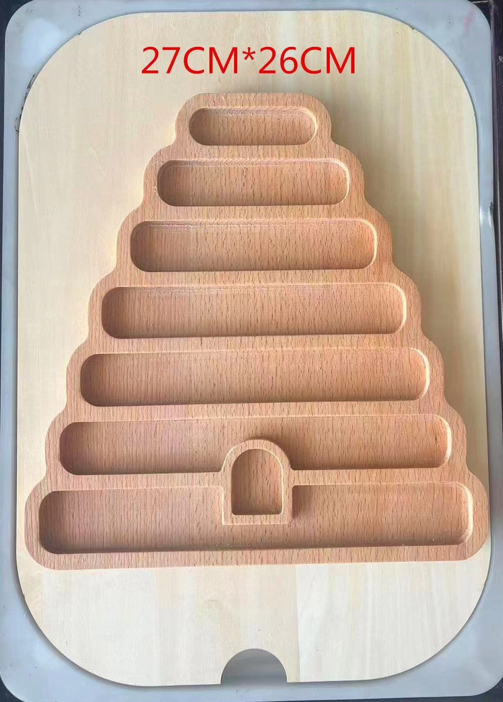 **Pre-order (Ships in 3-4 Weeks)**Beechwood Sensory Sorting Tray
