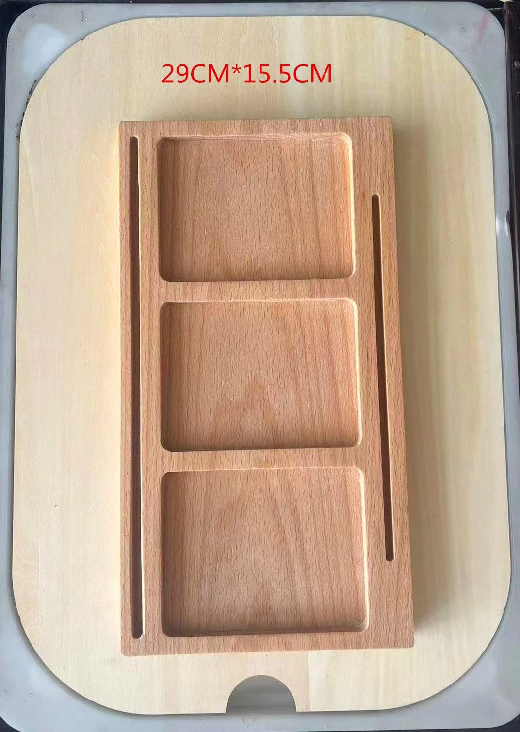**Pre-order (Ships in 3-4 Weeks)**Beechwood Sensory Sorting Tray