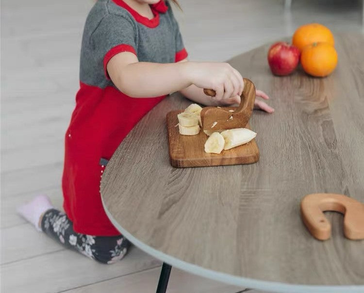 **Pre-order (Ships in 2-3 Weeks)**Mini Wooden Cutter/Knife/Kitchen Helper for Kids