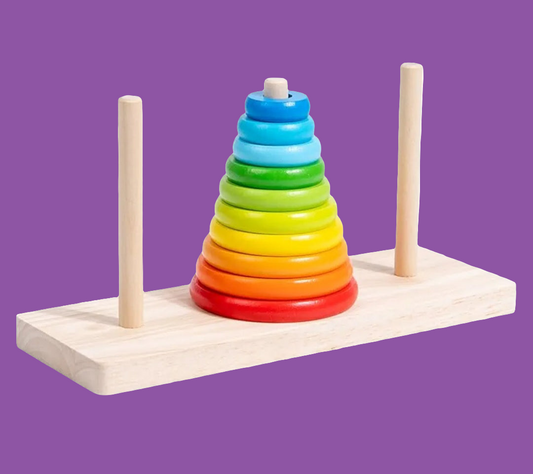Montessori Tower of Hanoi Puzzle