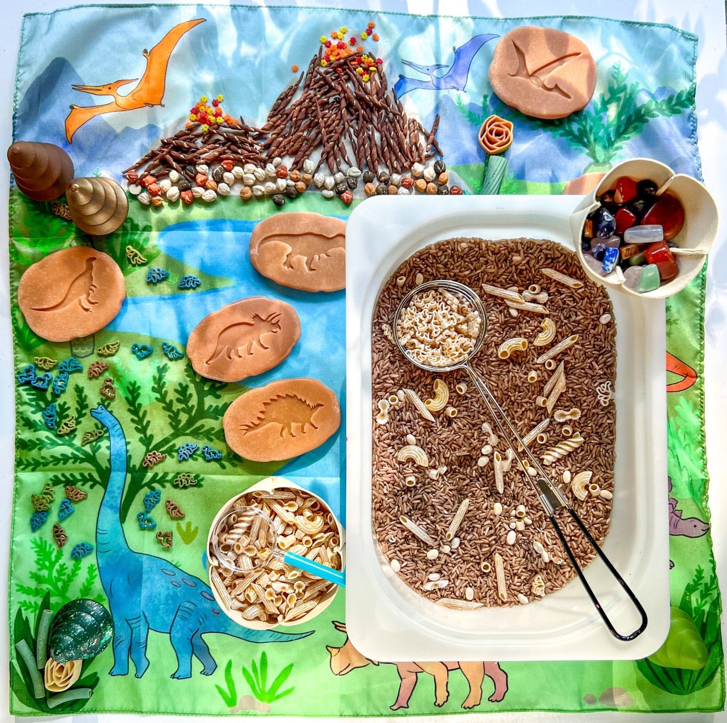 Bag of Bones Sensory Bin Filler