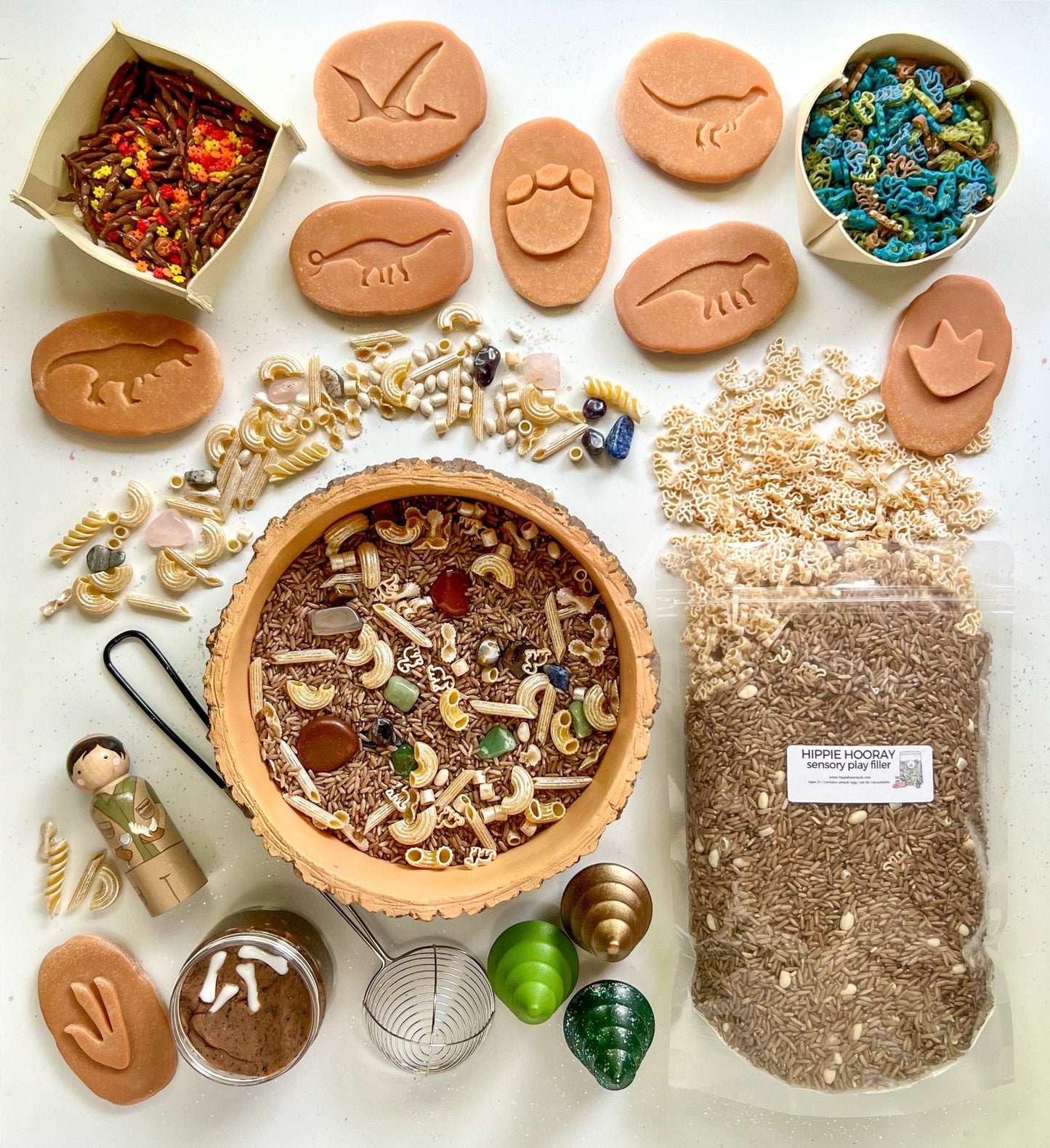 Dino Dig Sensory Bin Filler