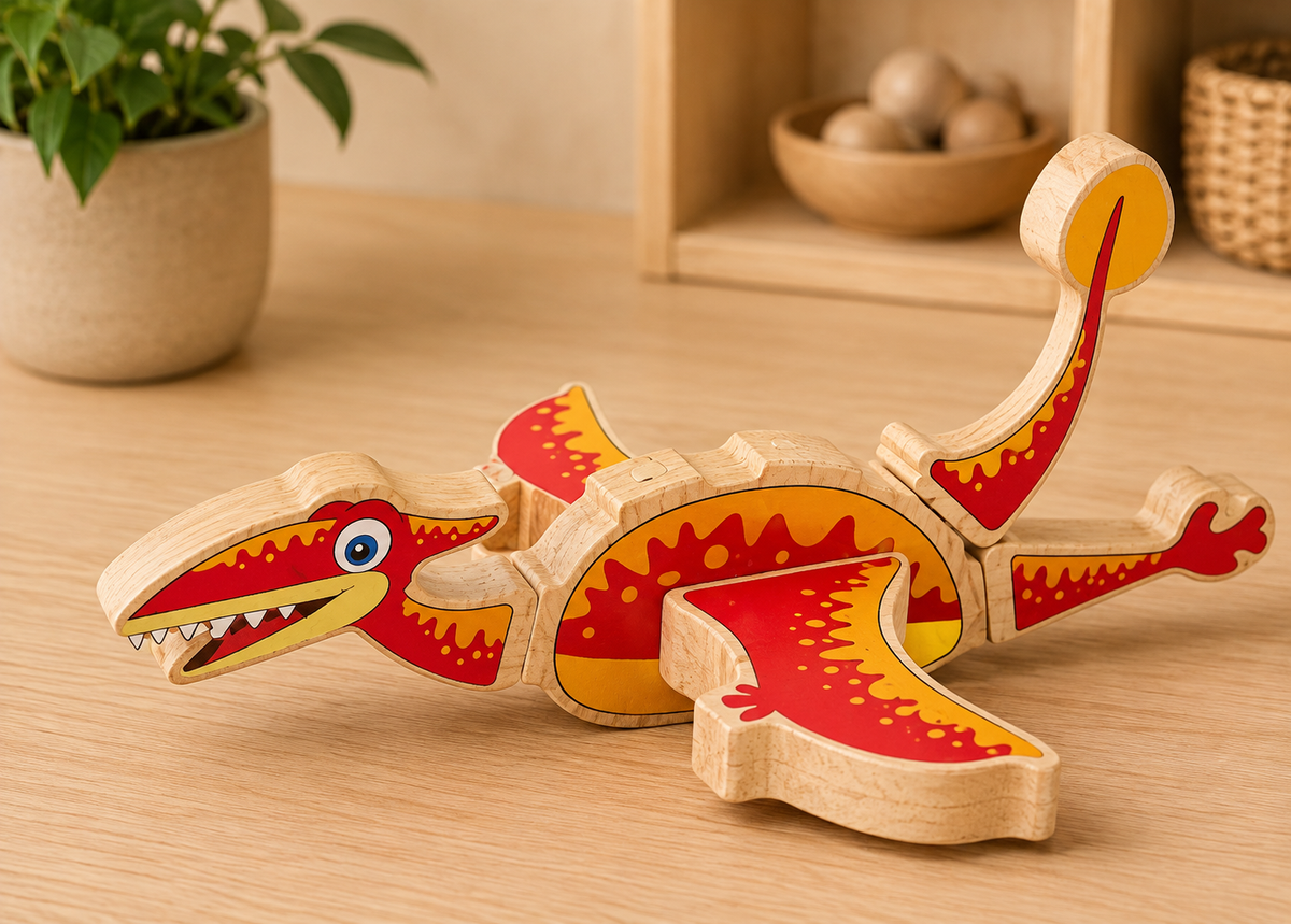 Mix & Build Magnetic Dinosaurs
