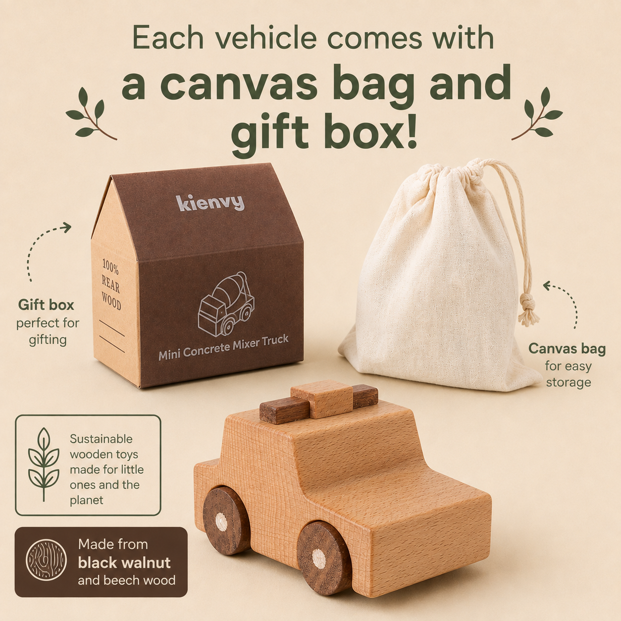 Wooden Construction & Community Vehicles Collection