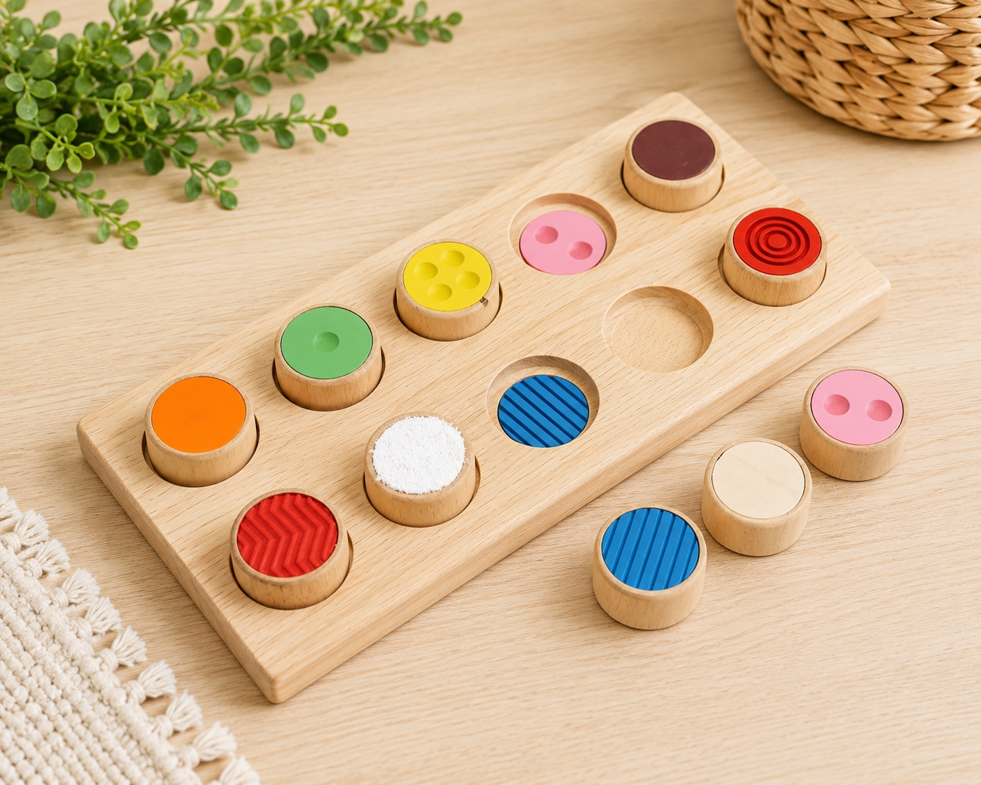 Touch & Match Sensory Board