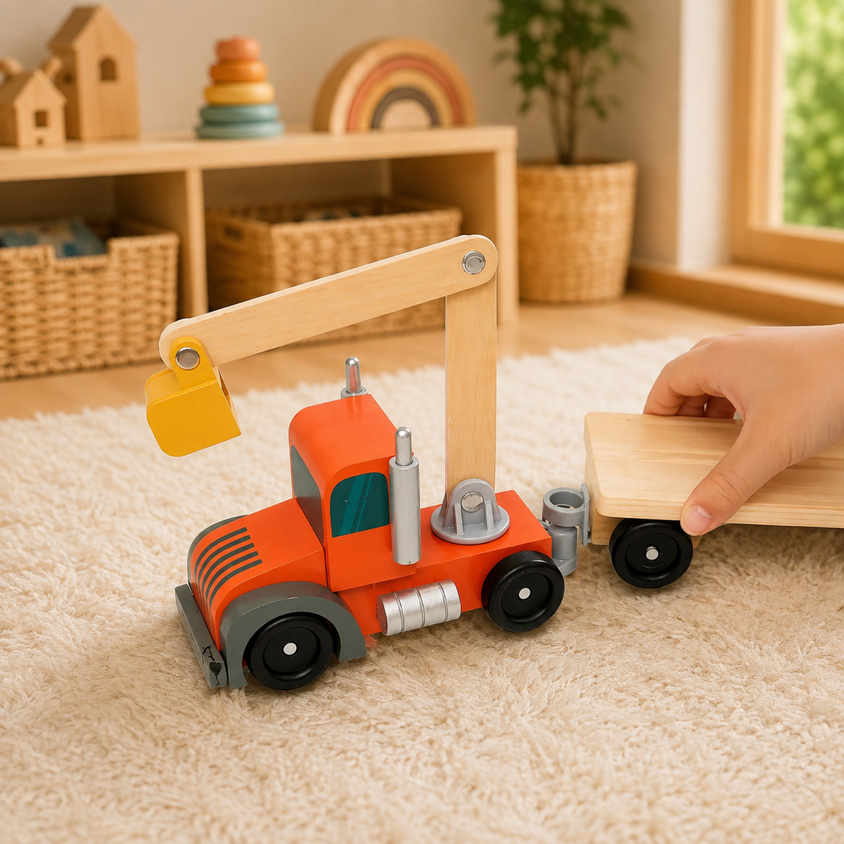 Construction Transport Truck & Vehicle Set
