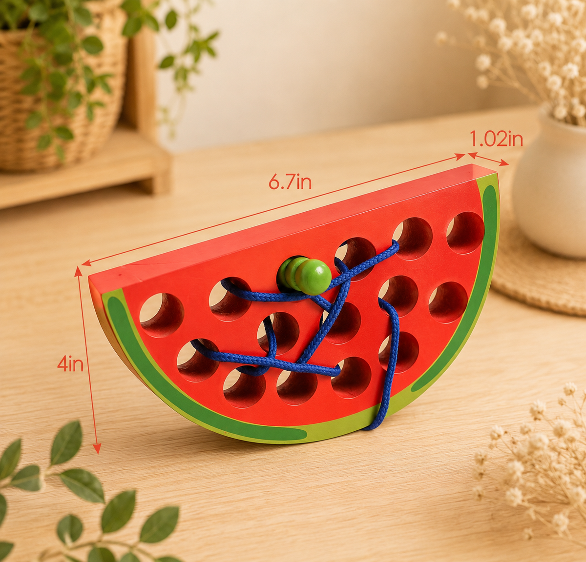 Wooden Fruit Lacing Boards