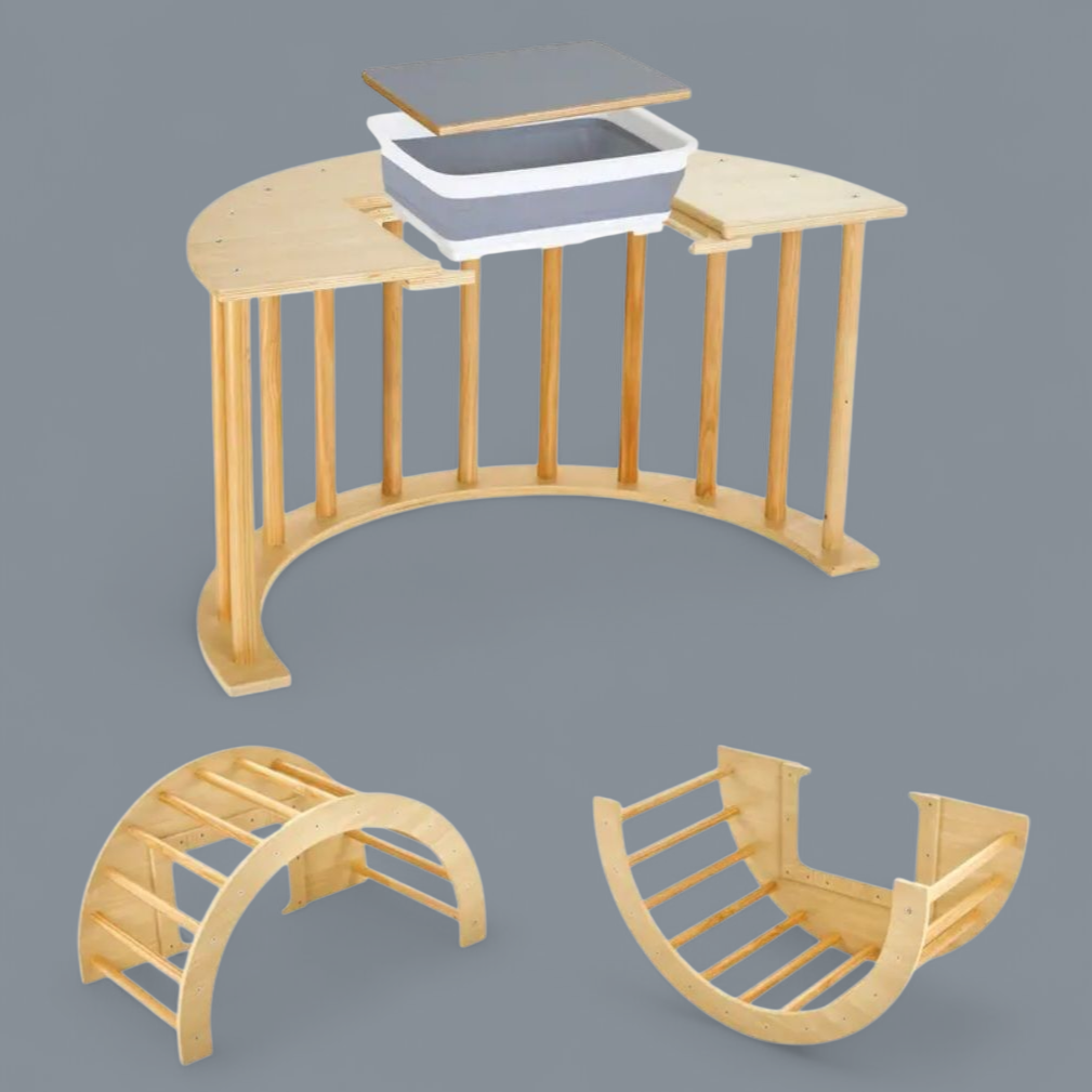 3-in-1 Climbing Arch Sensory Table