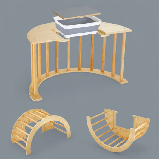 3-in-1 Climbing Arch Sensory Table