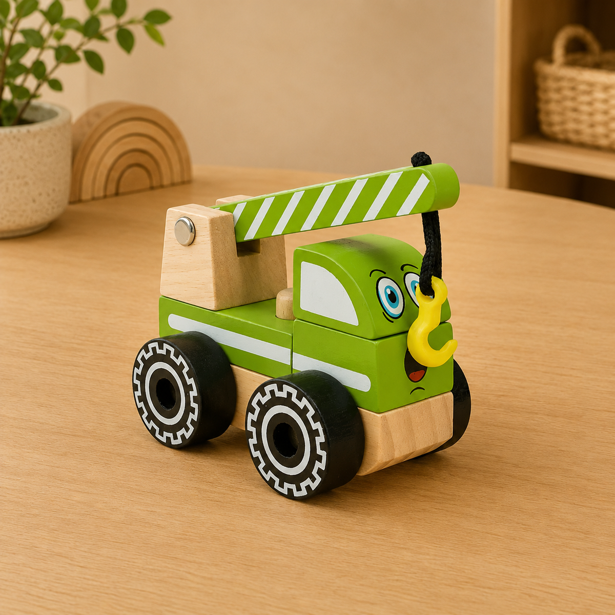 Mix & Build Wooden Construction Vehicles