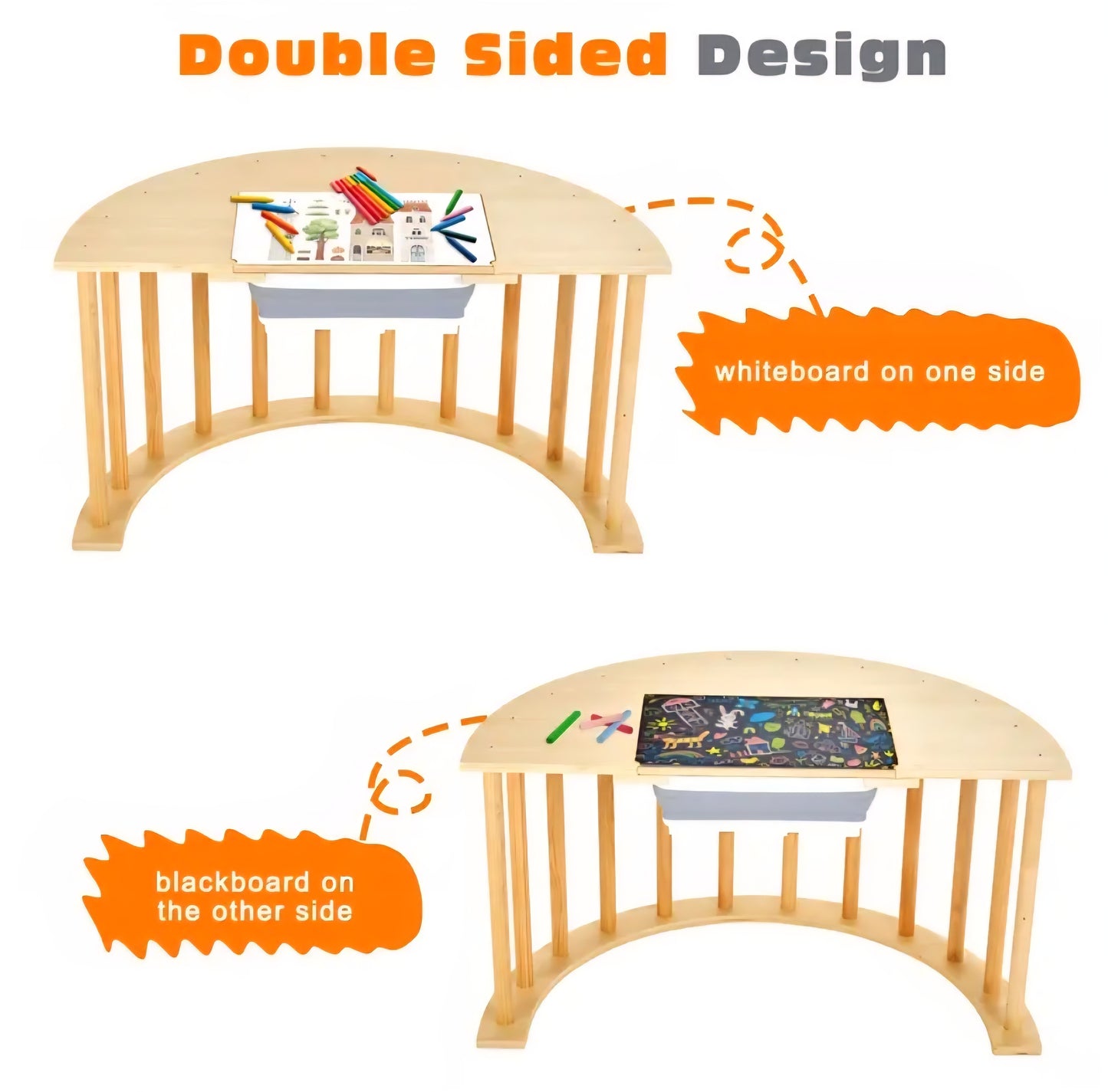 3-in-1 Climbing Arch Sensory Table